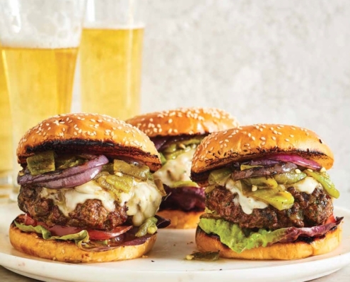 Chilean Olive Oil Infused Beef Burger