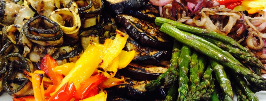 Chilean Olive Oil-Marinated Grilled Vegetables