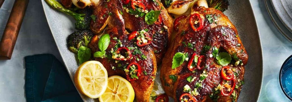 Chilean Olive Oil and Herb Roasted Chicken